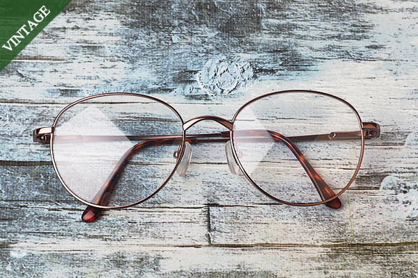 vtg-409 metal brown spectacles